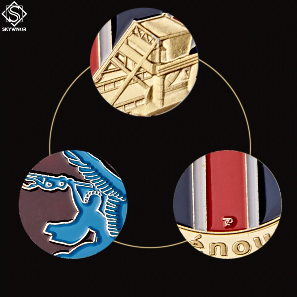 WWII-6.6.1944-D.Day Normandy Pegasus Bridge 6Th DA Airborne Gold Coins Collection
WWII-6.6.1944-D.Day Normandy Pegasus Bridge 6Th DA Airborne Gold Coins Collection