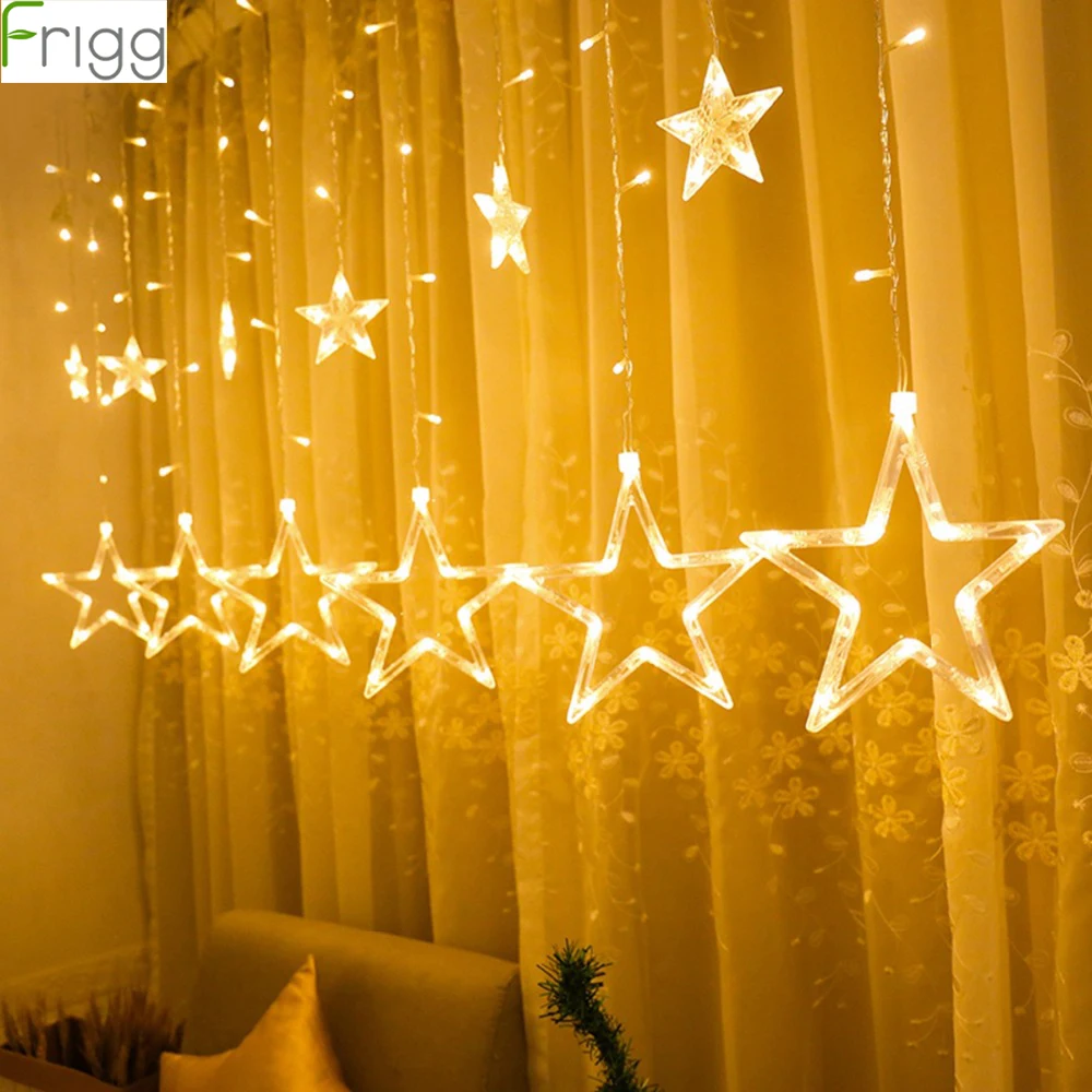 Frigg LED Star Lights Christmas Decor Party Outdoor Warm White Navidad Xmas Happy New Year Christmas Ornament Supplies
Frigg LED Star Lights Christmas Decor Party Outdoor Warm White Navidad Xmas Happy New Year Christmas Ornament Supplies