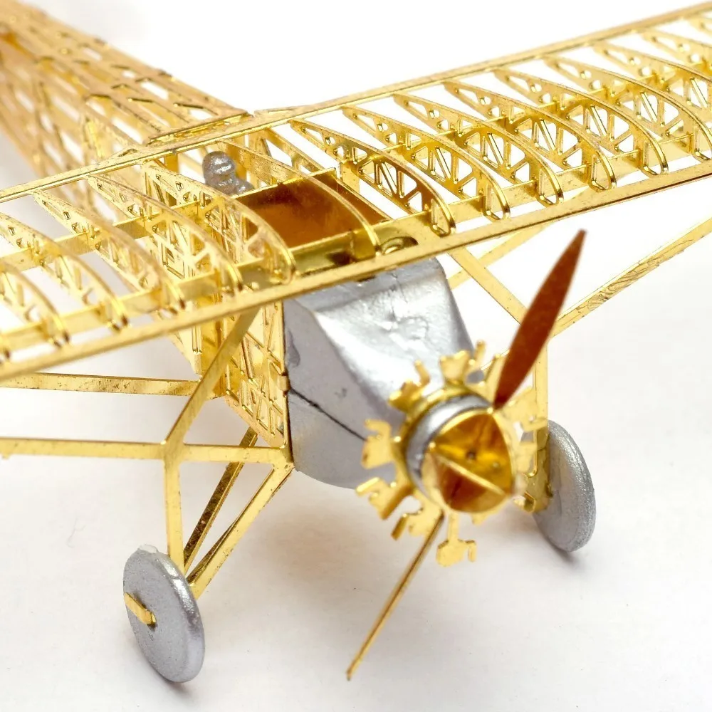 1/160 Spirit Of St. Louis Scale Brass Etched Model Kit Biplane Airplane 3D DIY Metal Puzzle Miniature Toy Adult Hobby Splicing
1/160 Spirit Of St. Louis Scale Brass Etched Model Kit Biplane Airplane 3D DIY Metal Puzzle Miniature Toy Adult Hobby Splicing