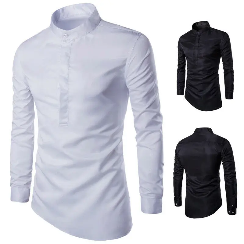 Men's Slim Long Sleeve Solid Shirt Simple Casual Button Business Dress Shirt Sleeve Cotton Stylish High Quality Males Shirts
Men's Slim Long Sleeve Solid Shirt Simple Casual Button Business Dress Shirt Sleeve Cotton Stylish High Quality Males Shirts