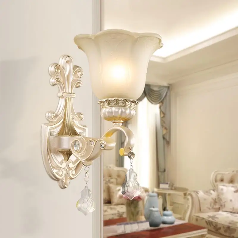 Penteadeira Dressing Table Luminaria De Parede Crystal Aplique Luz Pared Bedroom Wandlamp Applique Murale Luminaire Wall Light | Лампы и