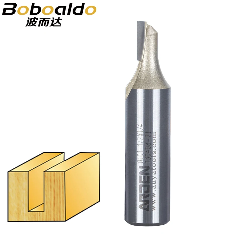 1PCS 1/4 1/2 Shank Single Flute Straight Cutter TC Trim Cutters Woodworking Tools Arden Router Bit
1PCS 1/4 1/2 Shank Single Flute Straight Cutter TC Trim Cutters Woodworking Tools Arden Router Bit
