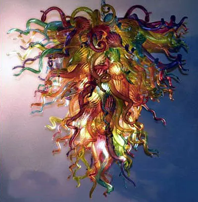 Contemporary 110/120/220/240V Luxury Colorful Hand Blown Glass Chandeliers with LED Bulbs
Contemporary 110/120/220/240V Luxury Colorful Hand Blown Glass Chandeliers with LED Bulbs