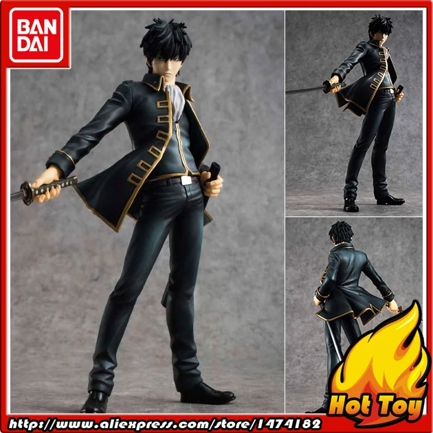 100% Оригинальные фигурки BANDAI Tamashii Nation фигурка нулевой фигуры Toshiro Hijikata из Gintama|bandai