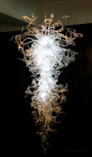 Wholesale CE/UL Contemporary LED Pretty White Colored Hand Blown Glass Murano Chandelier
Wholesale CE/UL Contemporary LED Pretty White Colored Hand Blown Glass Murano Chandelier