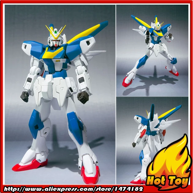 100% Оригинальная фигурка BANDAI Tamashii робот духи № 089 V2 Gundam из Mobile Suit V Gundam|action figure|gundam