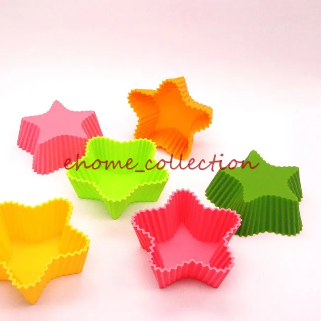 10Pcs Star Shape Silicone Cupcake Muffin Cup Bakeware Mold Lace Forms For Cake Decorating Baking Tools Kitchen DIY
10Pcs Star Shape Silicone Cupcake Muffin Cup Bakeware Mold Lace Forms For Cake Decorating Baking Tools Kitchen DIY