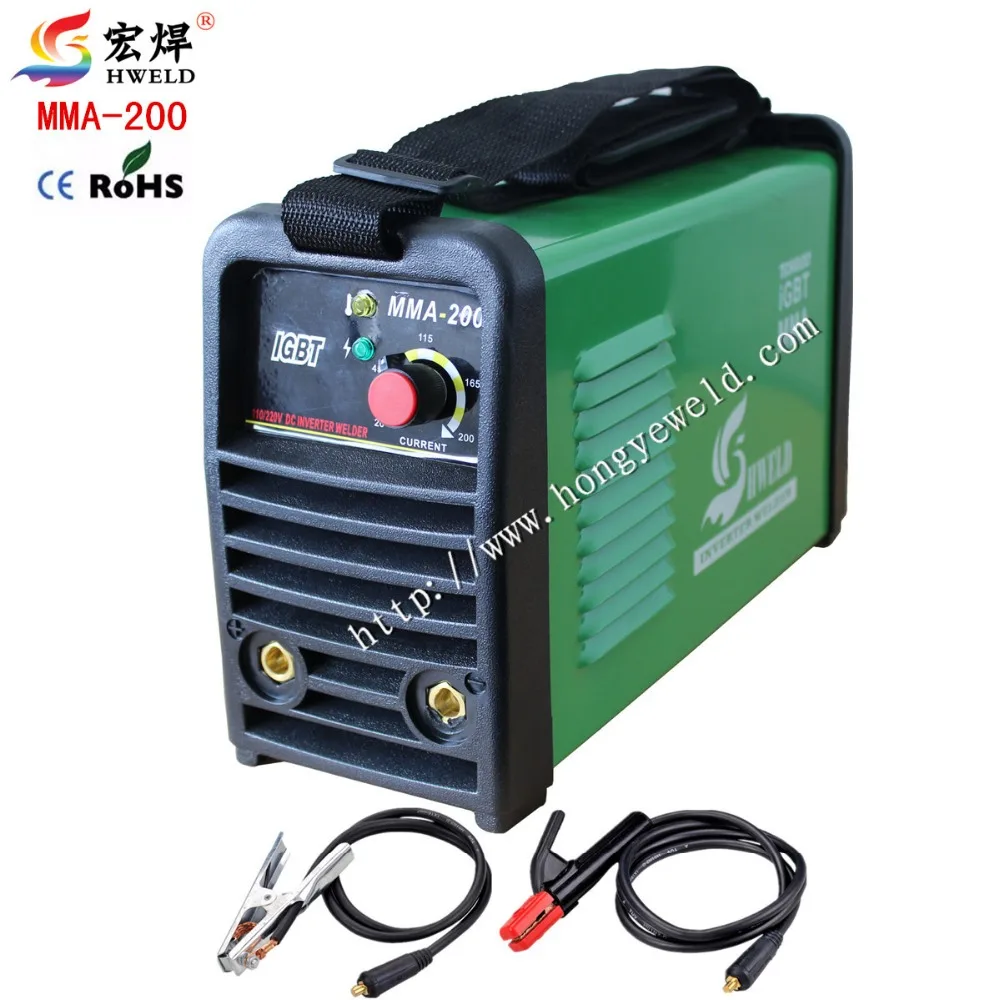 Инверторная Сварка Kaynak Makinesi Micro MMA200 IGBT 220 В переносной dcmma сварочный аппарат Soldadora