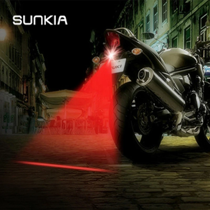 SUNKIA Fashion 4 Patterns Motorcycle Fog Lights Cool Motorbike Tail Light Rear Car Laser Brake Turn Bulb Accessories 12V
SUNKIA Fashion 4 Patterns Motorcycle Fog Lights Cool Motorbike Tail Light Rear Car Laser Brake Turn Bulb Accessories 12V