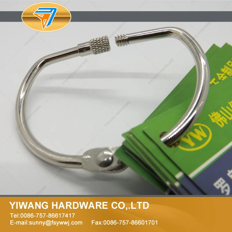 Wholesale high quality keychain nickel plating screw lock binding ring D ring calendar circle hanging ring 10pcs per set
Wholesale high quality keychain nickel plating screw lock binding ring D ring calendar circle hanging ring 10pcs per set