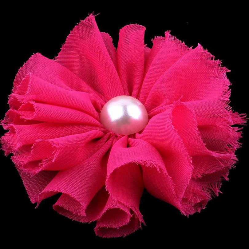 10pcs/lot 3" 16colors Hair Clip Shabby Chiffon Flowers With Pearl For Hair Accessories Fluffy Frayed Fabric Flowers For Headband
10pcs/lot 3" 16colors Hair Clip Shabby Chiffon Flowers With Pearl For Hair Accessories Fluffy Frayed Fabric Flowers For Headband