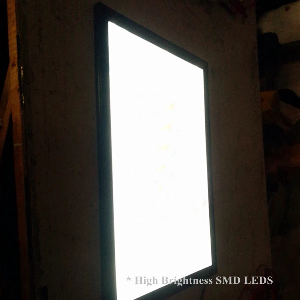 Restaurant Aluminum Menu List Frame LED Edge-lit Magnetic Advertising Light Box | Лампы и освещение