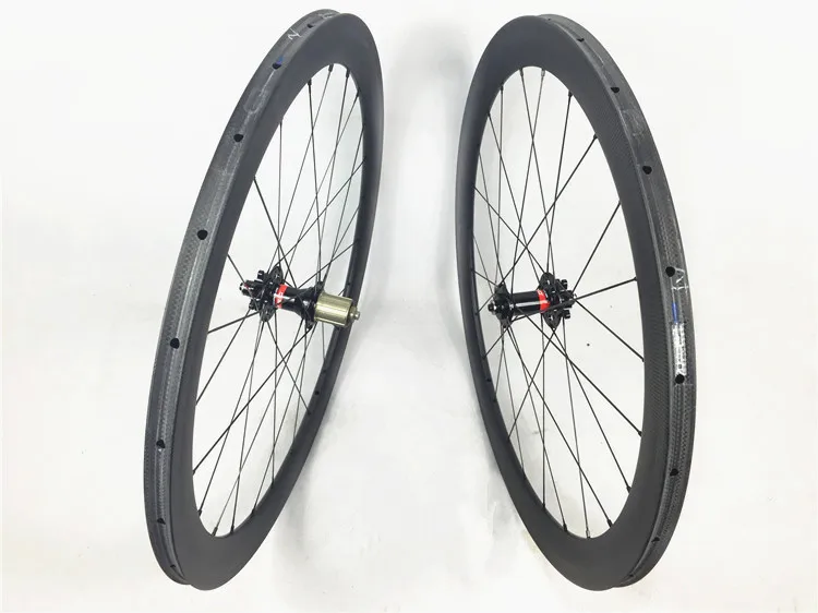 Disc brake cyclocross bike wheels 700C 50mm deep carbon CX bicycle wheels 20.5mm 23mm 25mm with Novatec disc hubs 24H
Disc brake cyclocross bike wheels 700C 50mm deep carbon CX bicycle wheels 20.5mm 23mm 25mm with Novatec disc hubs 24H