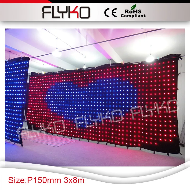 Pixel 150 мм 3x8 м led видение ткань для помещений Складные Гибкие светодиодные огни видео экран фон
Pixel 150 мм 3x8 м led видение ткань для помещений Складные Гибкие светодиодные огни видео экран фон