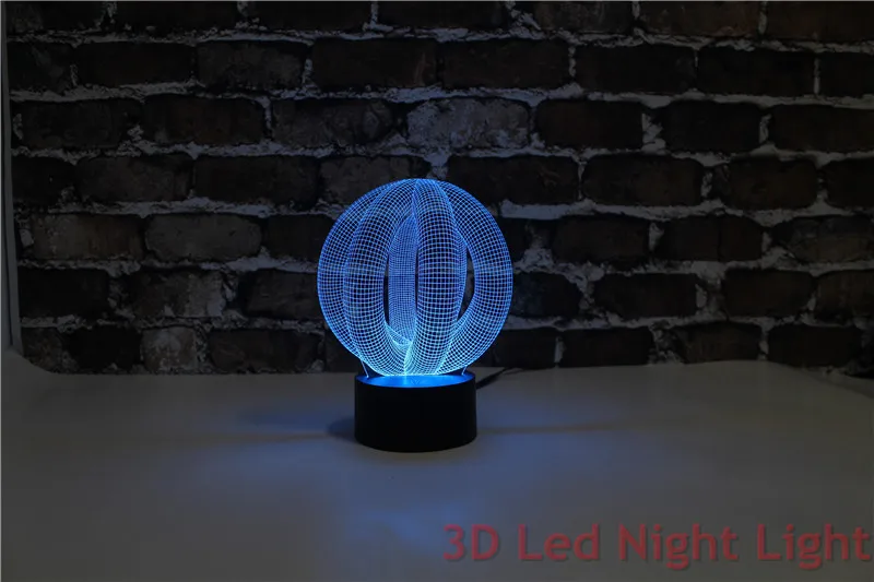 Лидер продаж подарок на день рождения 3D светодиодные иллюзионные