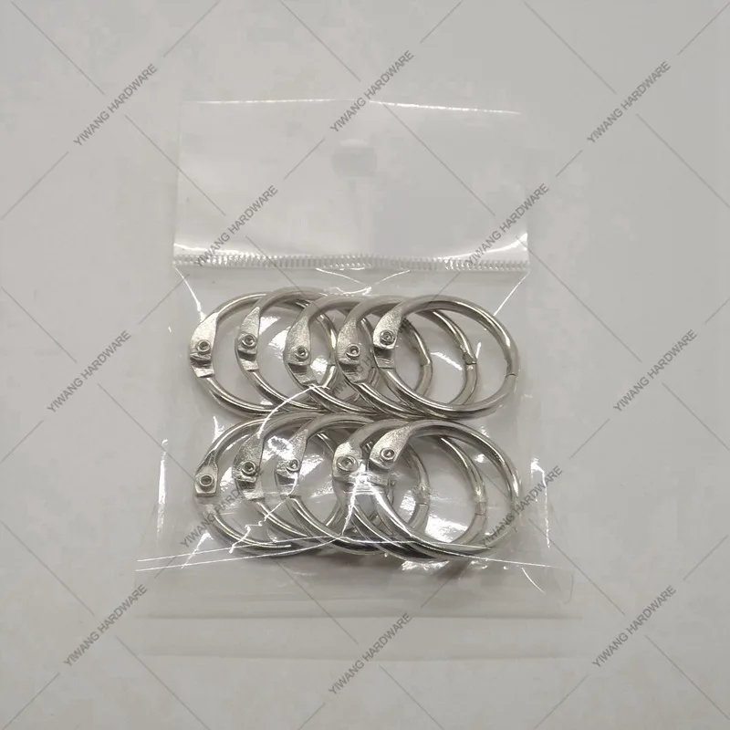 Manufacturer direct Aliexpress Hot sale 10pcs/package O ring nickel plating collection ring card collection binder ring
Manufacturer direct Aliexpress Hot sale 10pcs/package O ring nickel plating collection ring card collection binder ring