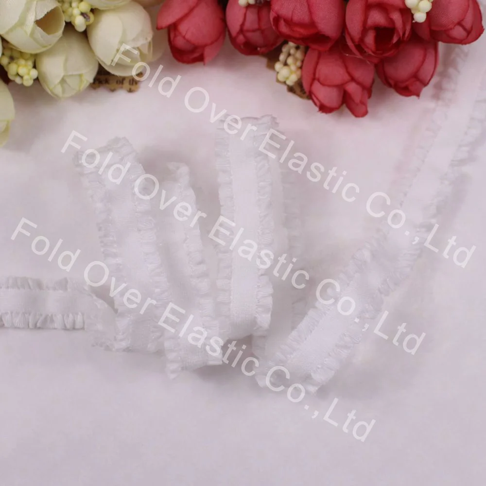 wholesale off white 91116 color lace elastic ribbon with ruffle edges 13mm width for accessories baby girl,100 yards per lot
wholesale off white 91116 color lace elastic ribbon with ruffle edges 13mm width for accessories baby girl,100 yards per lot