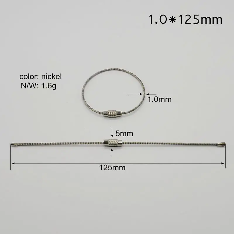 Manufacturer direct good quality Stainless Steel wire loop hainging ring solid collection ring for outdoor hiking 10pcs/package
Manufacturer direct good quality Stainless Steel wire loop hainging ring solid collection ring for outdoor hiking 10pcs/package