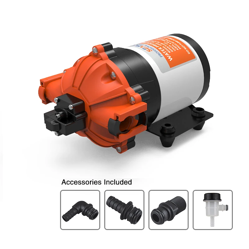Морской насос SEAFLO 12v 7 0 GPM 60PSI подводный Электрический мотор кемпер морской