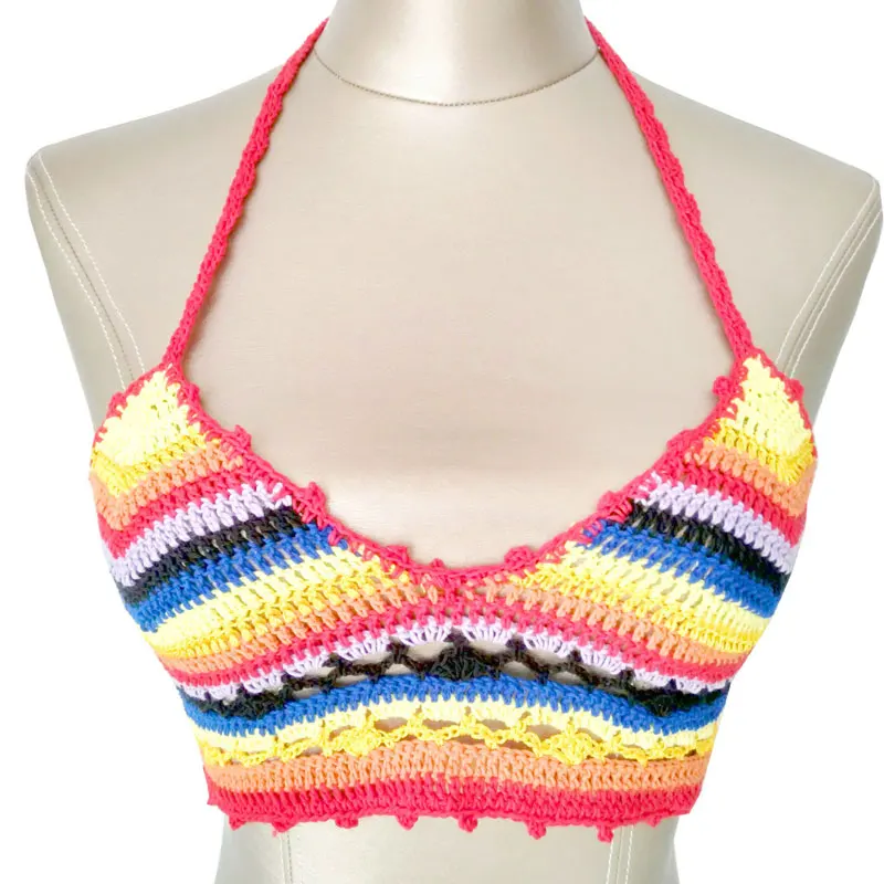 New Fashion 2019 Summer Women Halter Neck Tops Sexy Crochet Knit Crop Top Cropped Vintage Lace Camisole Backless Crochet Top
New Fashion 2019 Summer Women Halter Neck Tops Sexy Crochet Knit Crop Top Cropped Vintage Lace Camisole Backless Crochet Top