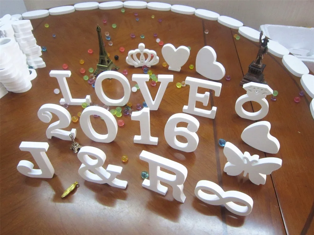 new style 10cm Imitation wood letters wedding letter White butterfly crown diamond love heart Artificial Wood Crafts
new style 10cm Imitation wood letters wedding letter White butterfly crown diamond love heart Artificial Wood Crafts