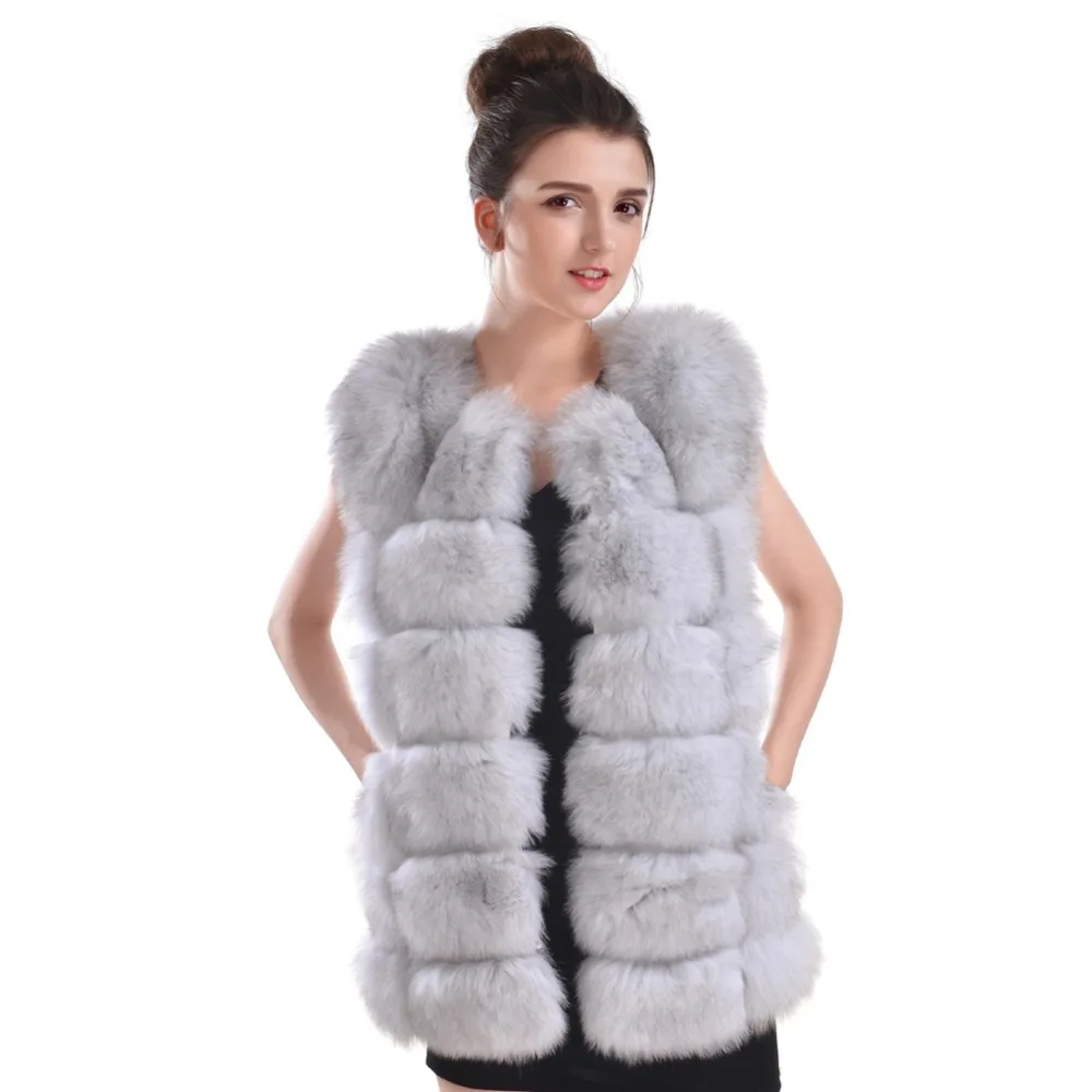 Real Fur Vest Women Europe 2017 New Winter Fashion Warm Real Fox Fur Vest Coats Female High-quality Colete De Pele LH399
Real Fur Vest Women Europe 2017 New Winter Fashion Warm Real Fox Fur Vest Coats Female High-quality Colete De Pele LH399
