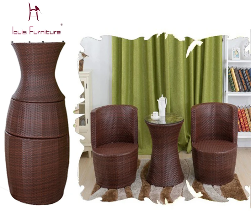 Leisure outdoor furniture rattan chair the cane chair sets of desks and chairs combination three-piece vase
Leisure outdoor furniture rattan chair the cane chair sets of desks and chairs combination three-piece vase