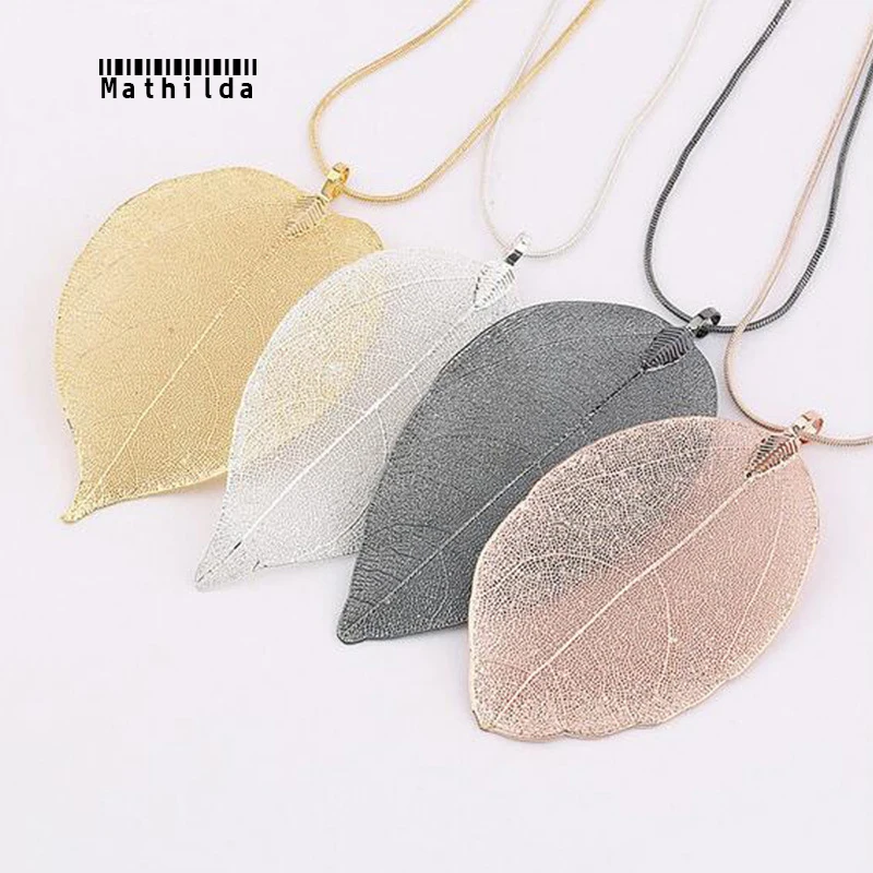 MathildaNew Arrival Unique Golden True Leaves Necklace Fashion Brand Maxi Long Pendant & Necklace D145
MathildaNew Arrival Unique Golden True Leaves Necklace Fashion Brand Maxi Long Pendant & Necklace D145
