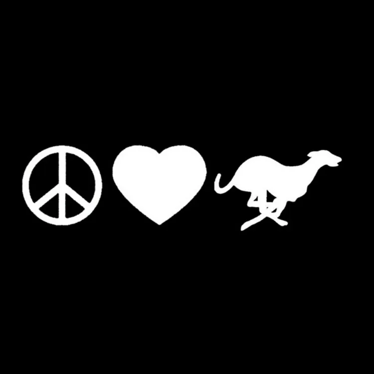 3.5*14CM Peace Loving Wild Animal Personality Car Bumper Sticker Lovely Creative Car Stickers Decals Black/Sliver C4-0034
3.5*14CM Peace Loving Wild Animal Personality Car Bumper Sticker Lovely Creative Car Stickers Decals Black/Sliver C4-0034