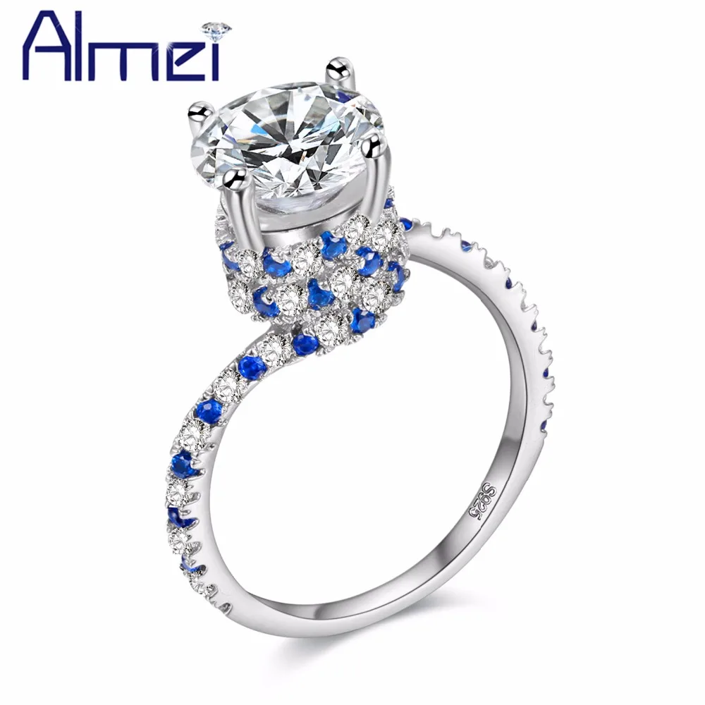 Almei Wedding 2017 Big Stone Cute Rings for Women Female Silver Color Bijoux Blue Crystal Kpop Ring Jewelry Ringen Bague Y191
Almei Wedding 2017 Big Stone Cute Rings for Women Female Silver Color Bijoux Blue Crystal Kpop Ring Jewelry Ringen Bague Y191