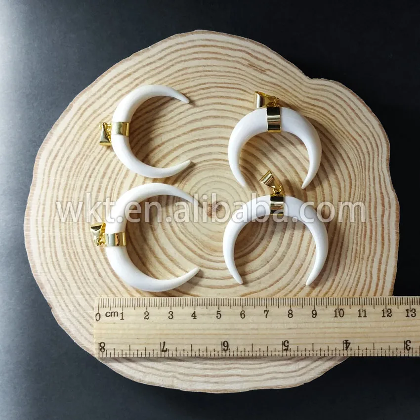 WT-P630 Stylish buffalo bone horn pendant raw buffalo bone pendant for women nice quality buffalo horn pendant
WT-P630 Stylish buffalo bone horn pendant raw buffalo bone pendant for women nice quality buffalo horn pendant