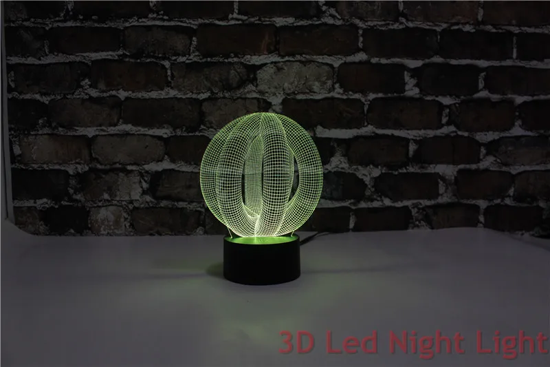 Лидер продаж подарок на день рождения 3D светодиодные иллюзионные