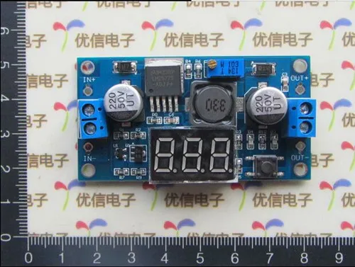 Free Shipping!!! electronic DC-DC Boost module / digital voltmeter shows / LM2577 Digital / boost circuit board
Free Shipping!!! electronic DC-DC Boost module / digital voltmeter shows / LM2577 Digital / boost circuit board