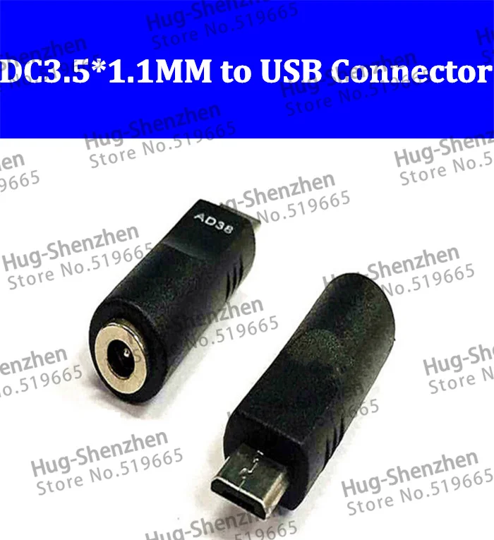 Высококачественный адаптер питания DC3.5 * 1,1 мм мама к USB Micro 5P папа коннектор для IPAD -- 20 шт./лот
Высококачественный адаптер питания DC3.5 * 1,1 мм мама к USB Micro 5P папа коннектор для IPAD -- 20 шт./лот