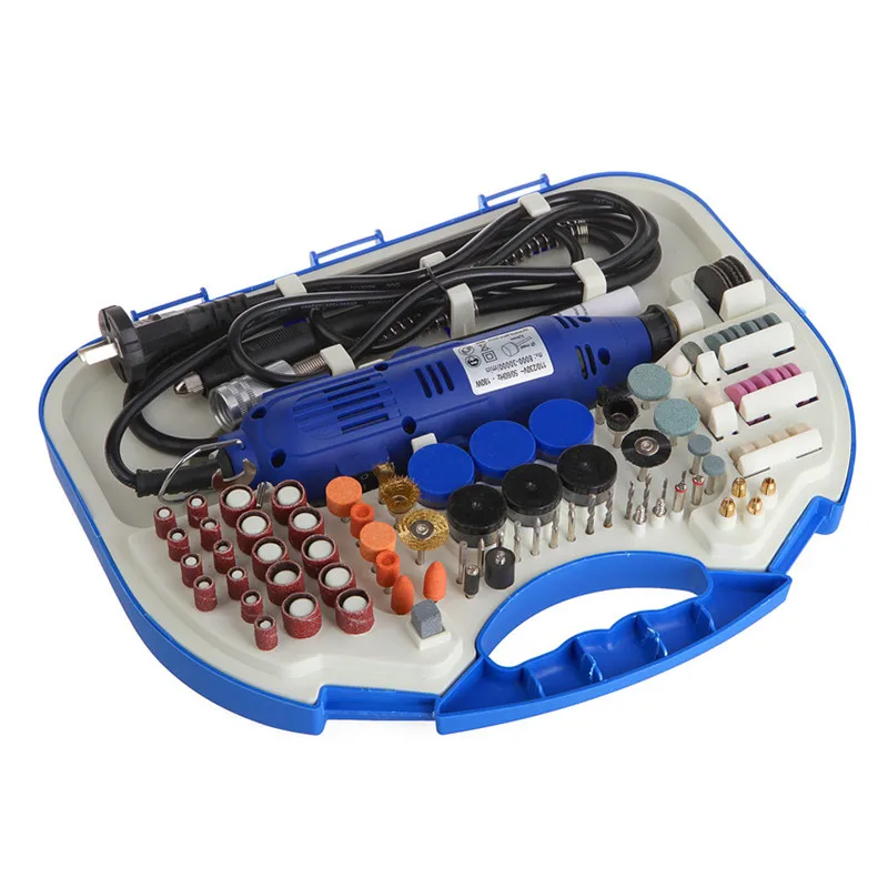 180W Adjustable speed Electric Rotary Grinder Sander Polisher Carving Machine Grinding Accessories Set Dremel Rotary Tool
180W Adjustable speed Electric Rotary Grinder Sander Polisher Carving Machine Grinding Accessories Set Dremel Rotary Tool