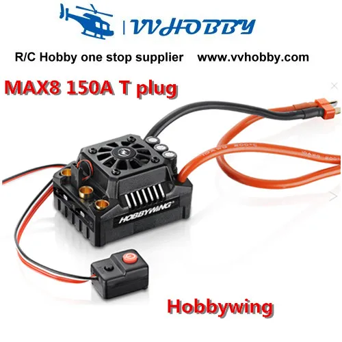 Водонепроницаемый регулятор скорости Hobbywing EZRUN Max8, 150A, ESC, WP, бесщеточный, для радиоуправляемого автомобиля 1/8 с Т-образным разъемом
Водонепроницаемый регулятор скорости Hobbywing EZRUN Max8, 150A, ESC, WP, бесщеточный, для радиоуправляемого автомобиля 1/8 с Т-образным разъемом