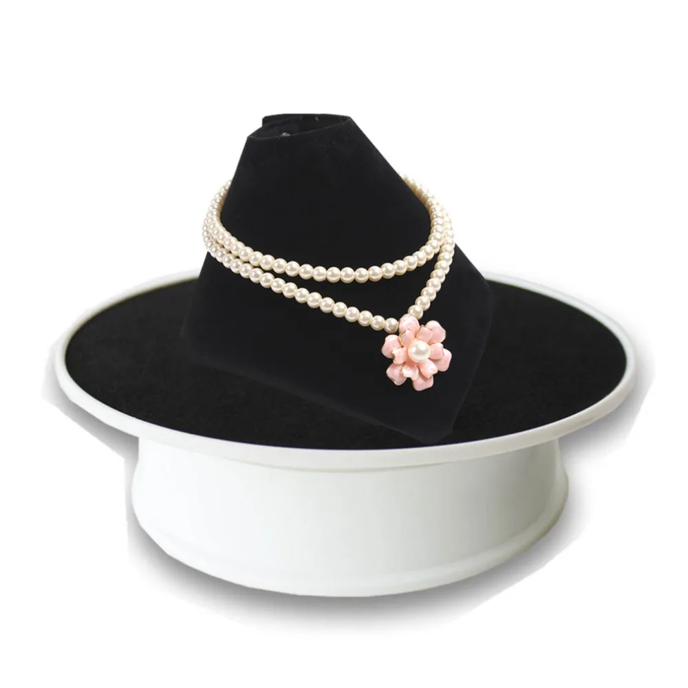 20CM Motorized Rotating Display Stand Turn Table with Black Felt Top for Model Jewelry
20CM Motorized Rotating Display Stand Turn Table with Black Felt Top for Model Jewelry