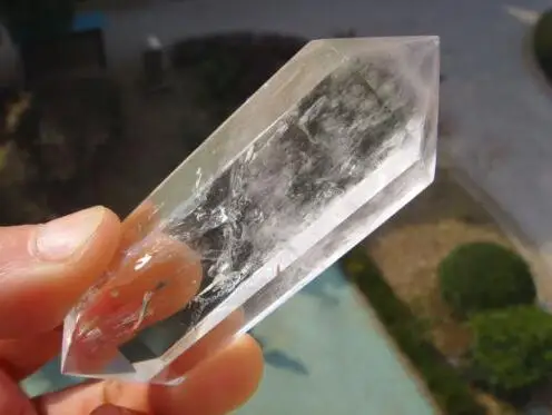 3 pcs new arrivals 100% natural clear quartz crystal gem stone wand as gift