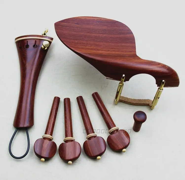 Wholesale 6 sets rosewood 4/4 violin parts fittings pegs endpins chinrests with clamps installed pieces tuners tail guts
Wholesale 6 sets rosewood 4/4 violin parts fittings pegs endpins chinrests with clamps installed pieces tuners tail guts