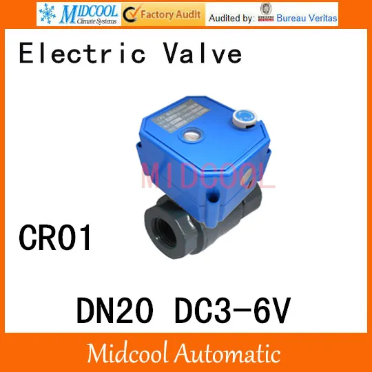 CWX-25S Stainless steel Motorized Ball Valve 3/4" DN20 Water control Angle valve DC3-6V 2 way wires CR-01
CWX-25S Stainless steel Motorized Ball Valve 3/4" DN20 Water control Angle valve DC3-6V 2 way wires CR-01