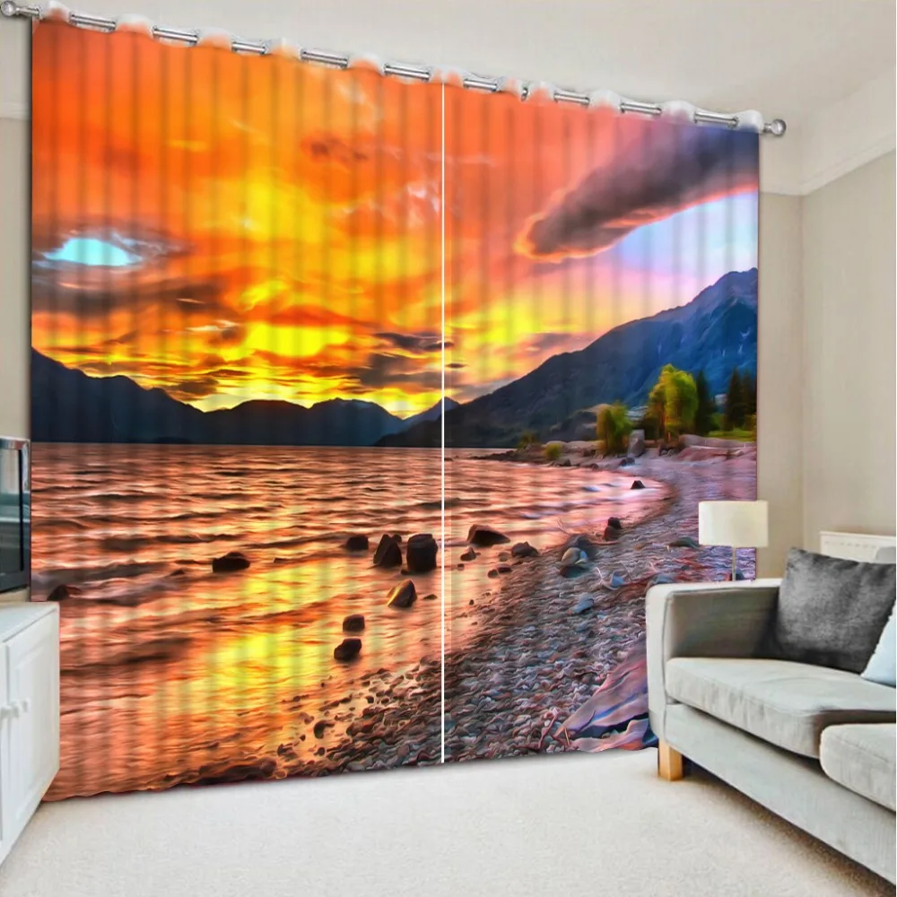 Curtain decoration New Custom 3D Beautiful curtain size for window auturn scenery 3d curtains printed window curtains
Curtain decoration New Custom 3D Beautiful curtain size for window auturn scenery 3d curtains printed window curtains
