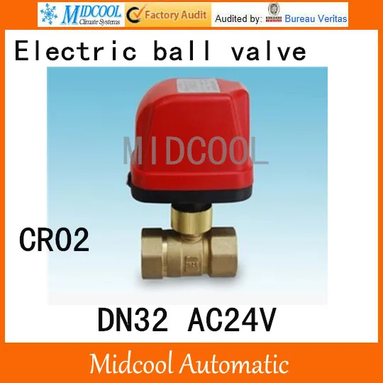 CWX-50K Small fast pass valve Brass Motorized Ball Valve 1 1/4" DN32 AC24V electrical controlling (two-way) valve wires CR-02
CWX-50K Small fast pass valve Brass Motorized Ball Valve 1 1/4" DN32 AC24V electrical controlling (two-way) valve wires CR-02