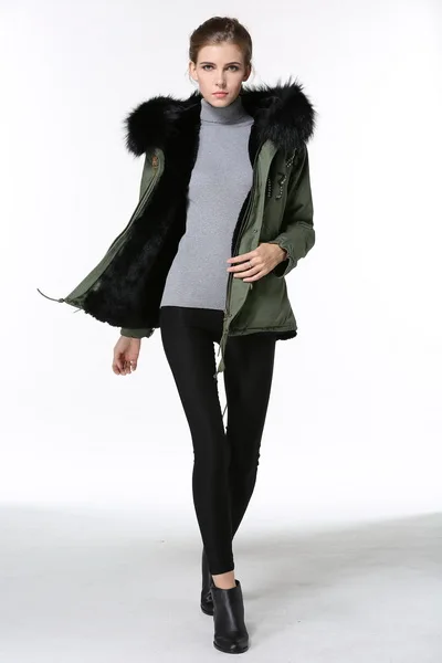New arrived trench coat faux fur lined and real raccoon dog black fur collar mr mrs fur jacket in men's and women's
New arrived trench coat faux fur lined and real raccoon dog black fur collar mr mrs fur jacket in men's and women's