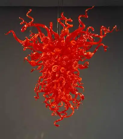 Luxurious Red Colored Modern Crystal Flower Shape LED Bulbs Hand Blown Murano Glass Chandelier
Luxurious Red Colored Modern Crystal Flower Shape LED Bulbs Hand Blown Murano Glass Chandelier