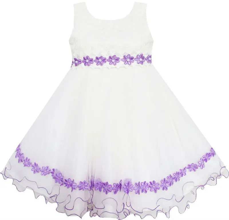 Girls Dress Tulle Lace Embroidered Flower Trim with Beading 2019 Summer Princess Wedding Party Dresses Girl Clothes Pageant
Girls Dress Tulle Lace Embroidered Flower Trim with Beading 2019 Summer Princess Wedding Party Dresses Girl Clothes Pageant