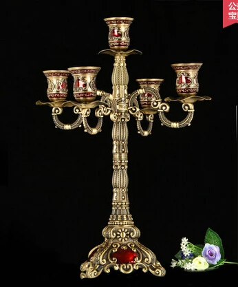 Luxury 5Lights Bronze Red Candlestick For Christmas Home Decoration Hotel Candle Holders Decor For Table ZT012
Luxury 5Lights Bronze Red Candlestick For Christmas Home Decoration Hotel Candle Holders Decor For Table ZT012