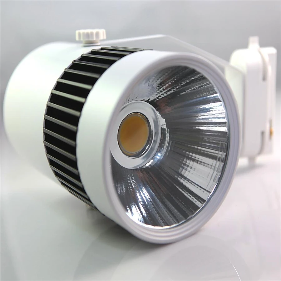 Светодиодная дорожка 30 Вт COB Rail Lights Spotlight Equal 300 галогенная лампа 45mil 110 в 120 220 230 240 В