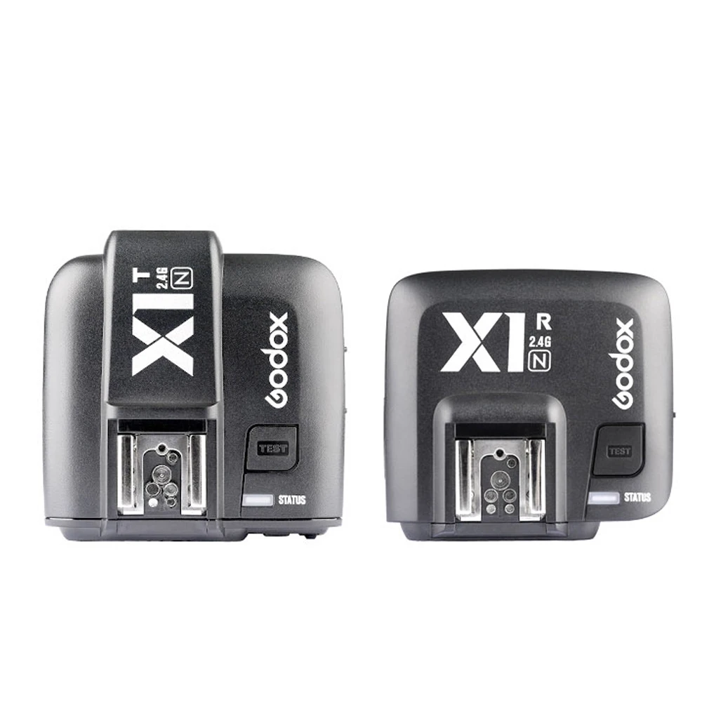 Godox X1-N 2.4GHz Wireless Flash Trigger Kit Transmitter Receiver for Nikon 32 Channels Speedlite Remote Control TTL 1/8000s HSS
Godox X1-N 2.4GHz Wireless Flash Trigger Kit Transmitter Receiver for Nikon 32 Channels Speedlite Remote Control TTL 1/8000s HSS