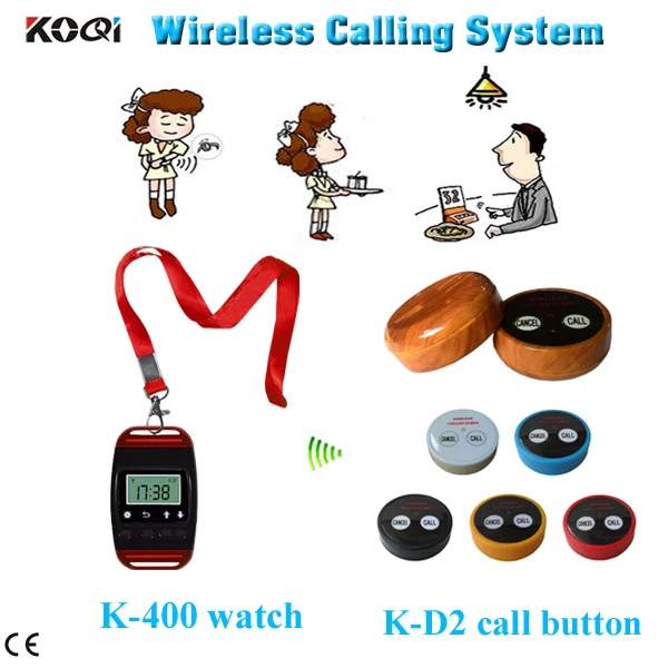 wireless calling system for coffee house restaurant call watch pager and tabel bell made in China
wireless calling system for coffee house restaurant call watch pager and tabel bell made in China