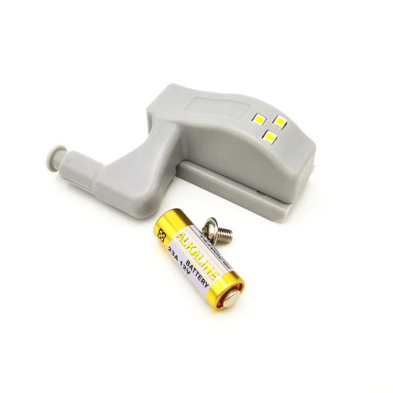 10 шт. Светодиодная лампа для шкафа 3528 smd + 23A 12 В батарея для мебели, кухонного шкафа, нагрудного шкафа, дверного петля для двери шкафа
10 шт. Светодиодная лампа для шкафа 3528 smd + 23A 12 В батарея для мебели, кухонного шкафа, нагрудного шкафа, дверного петля для двери шкафа